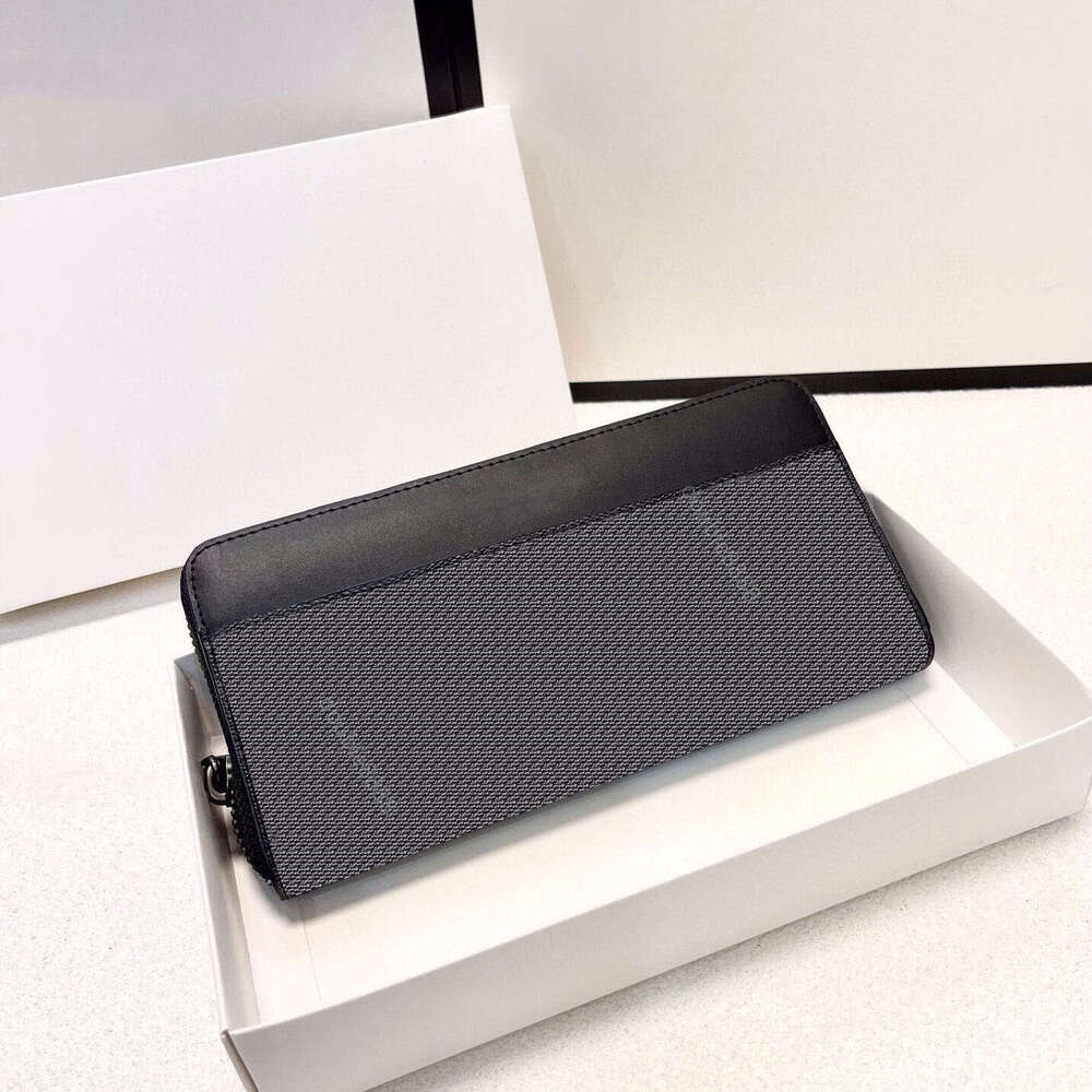 Designer Women Mid Length Zippered Wallets luxury clutch Bag Purse Large Cash Multi Card Slot Canvas printing coin purse card holder Check Book