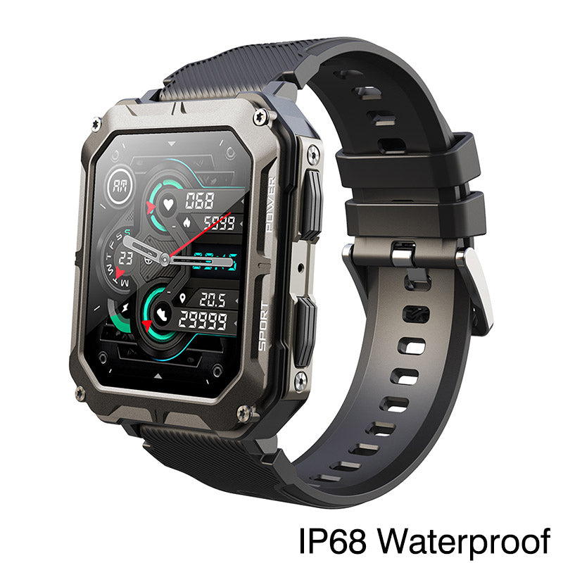 Smart Watch for Watch Men Women Outdoor Sport Smartwatch IP68 Waterproof Bluetooth Call Custom Dial Heart Rate Monitoring Fitness Tracker Bracelet W