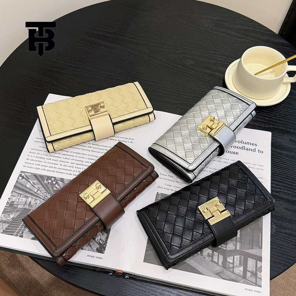 Luxury Brand Designer Purse Exclusive Women&#039;s Long Wallet Classic Short Wallet Trendy Multi-Card Slot Card Holder Wholesale Factory Direct Ship