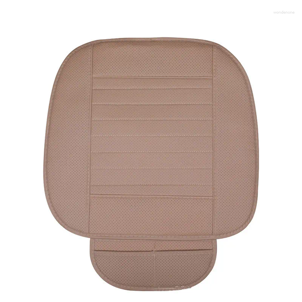 Car Seat Covers Fashion Cushion Bamboo Charcoal Leather Suitable Protection Pad Auterior Decoration Products Cover