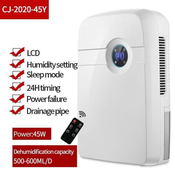 Other Home Garden Air Dehumidifier Moisture Absorbers Dryer Quiet for Basement Bathroom Wardrobe 230731