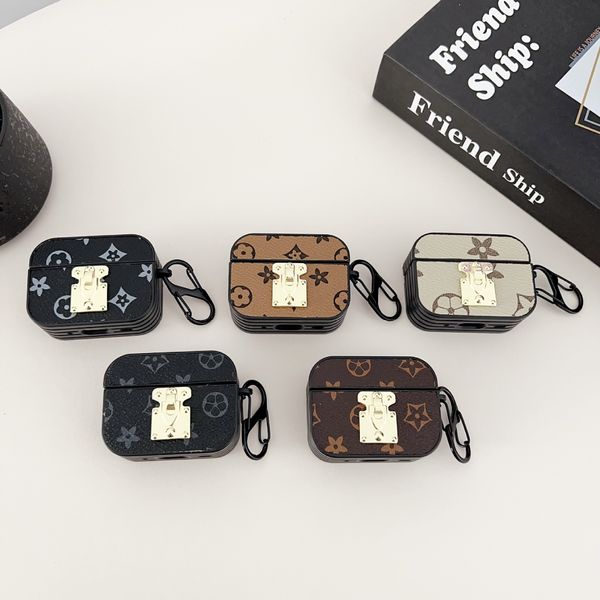 airpods cases designer Airpod Pro 1 2 3 Case for Airpods Cases Headphone Accessories High End Luxurys Earphone Package With Keychain Headset