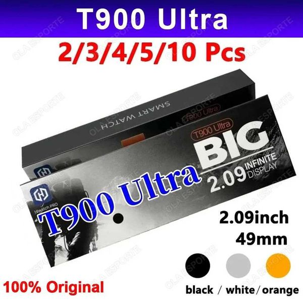 Smartwatch T900 Ultra Big Smart Watch Wholesale 2.09 inch Call IWO Series 8 Men Women Sports Smartwatch For IOS Android Z241026