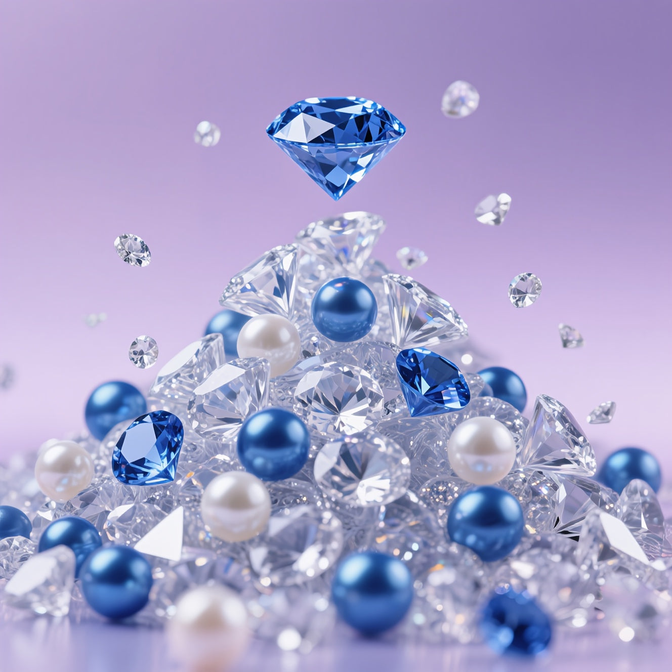 TEMU 822pcs, Floating Beads, Fake Diamonds, No Hole Beads, Vase Filler, Vase Filler For Centerpieces, Beads, Brush Holder, Tabletop Scattering, Bead