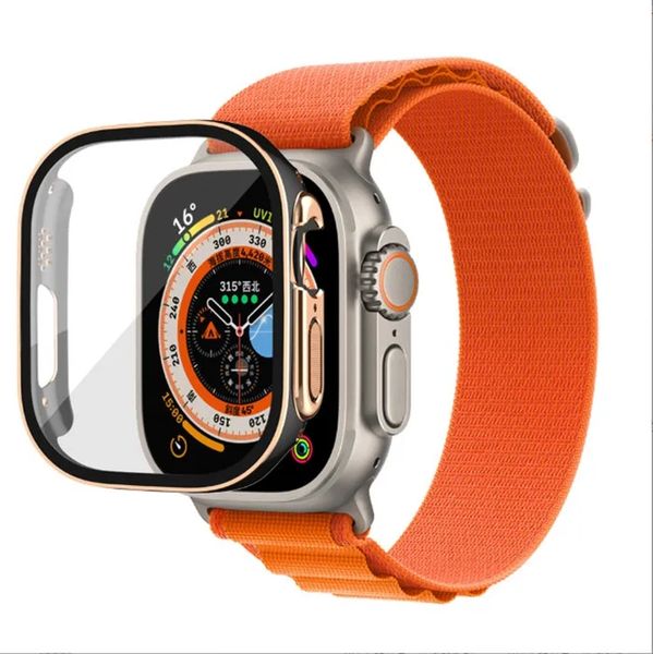 TOP quality NEW Smartwatch For Apple watch Ultra 2 Series 9 49mm Smart Watch marine strap smartwatch sport watch wireless charging strap box