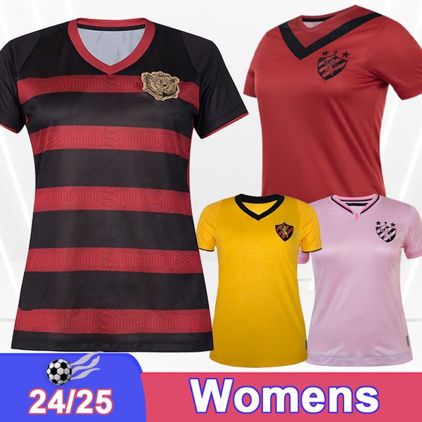 24 25 Sport Recife LUCAS Womens Soccer Jerseys PABLO DALBERT DYEGO LIMA ROMARINHO FABRICIO Home Away 3rd Special Edition Football Shirts Uni