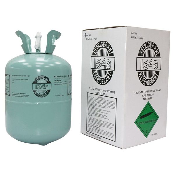 Freon Refrigerant R-134A R134A 30 Lbs HVAC-R New Factory Sealed for Air Conditioners US STOCK Fasting shipping