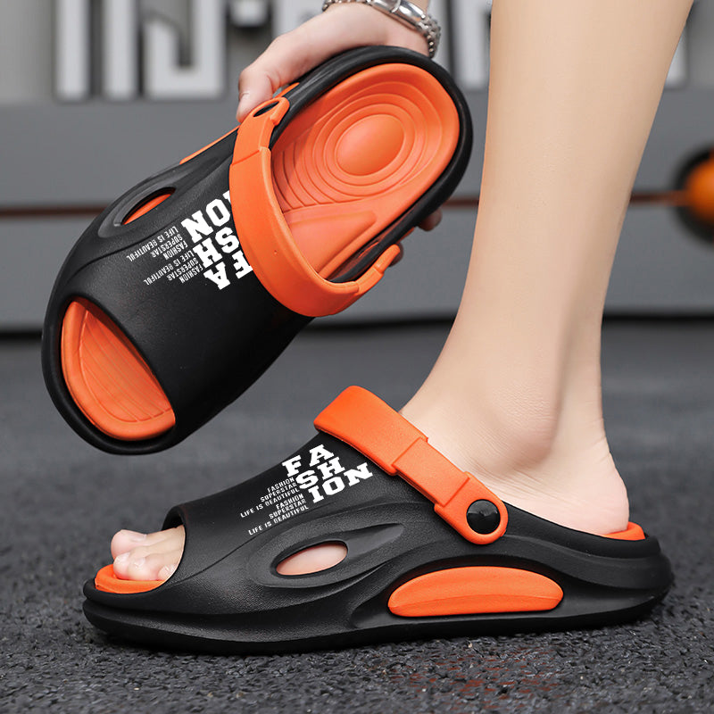 2024 New Men&#039;s Sandals Beach Outdoor Slippers Comfortable Slides Beach Clogs Men Casual Shoes Garden Shoes Men Women Slippers