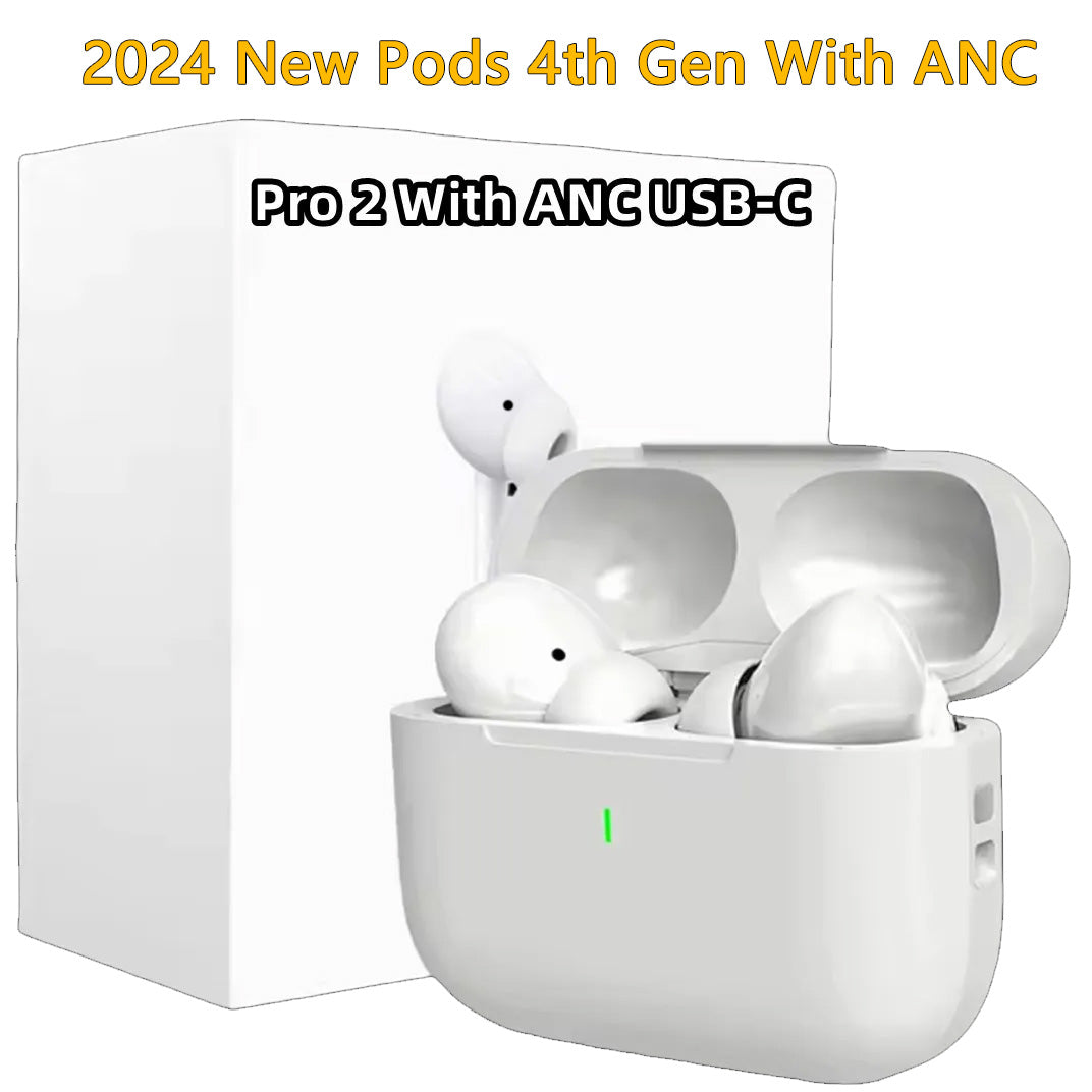 USA Stock Pods 4th Gen tws earbuds Pods Pro 2 USB C TWS Wireless Bluetooth Earphones Pods 6 Earphone Handfree Headset USB-C charging port For Xiaomi