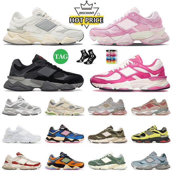 Size 47 Athletic Running Shoes Fuchsia Pink Overdye Black Castlerock Grey Sea Salt White Designer Mens Womens Sneakers Trainers Chaussure Te