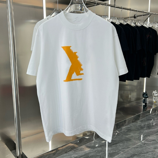 Summer Men Women Designers T Shirts Loose Oversize Tees Apparel Fashion Tops Mans Casual Chest Letter Shirt Street Shorts Sleeve Clothes Men