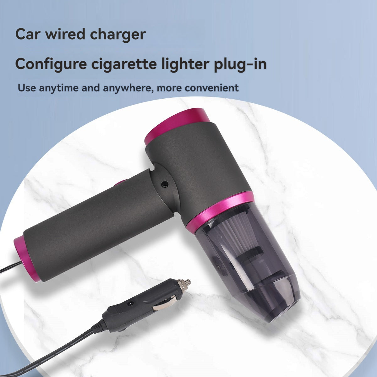 Efficient Portable Auto Vacuum Cleaner Convenient Solution for Rapid Debris Pickup