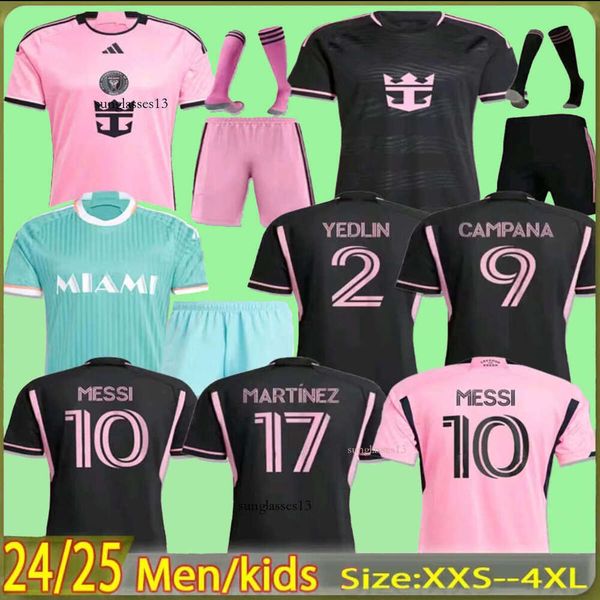 24 Player New 25 Fans Suarez Earth Day Pre-match Miami Messis Soccer Jerseys Third 2024 2025 Sergio Jordi Alba Football Shirts Pizarro Speci