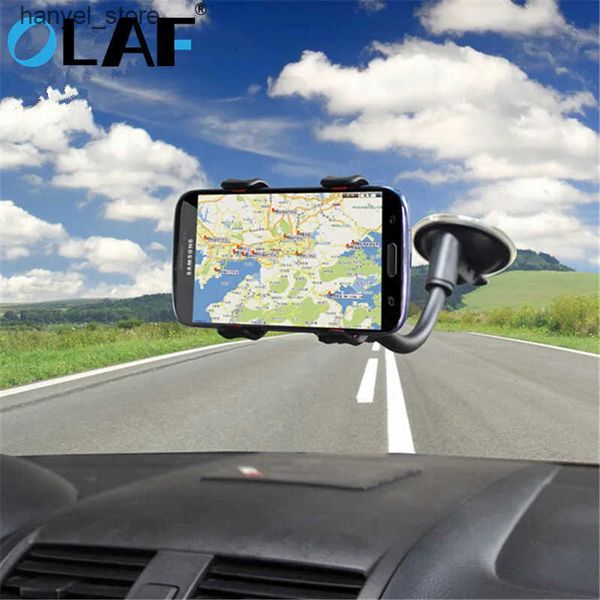 Cell Phone Mounts Holders for Samsung-iPhone universal suction cup car windshield installation phone bracket instrument panel glass adhesive