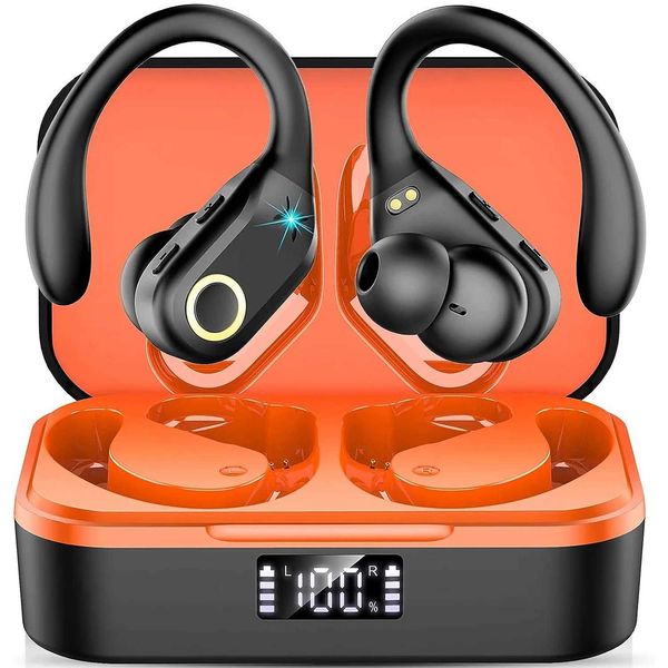 New Arrival Newest ANC Wireless Earphones BT 5.3 TWS ANC Noise Cancellation Headphone Dual Mics ENC Headset Over Ear Handfree Earbuds Z24121