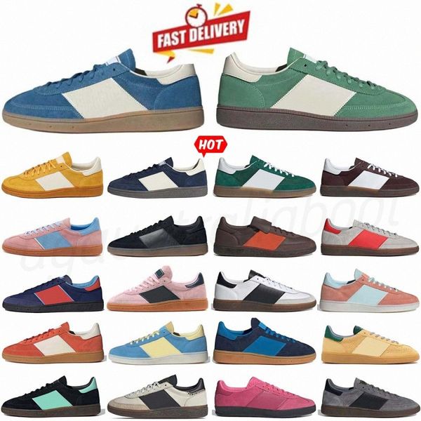 Platform Shoes Sneaker Trainers Handball Walking Sneakers White Green Silver Cream Blue Clay Black Red Pink Womens Mens Loafers Shoe RulGAF#