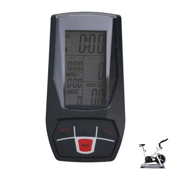 Bike Computers Exercise Bicycle Monitor Speedometer Stationary Bike Computer Monitor Black 164x108x28mm Gym Accessories z241122