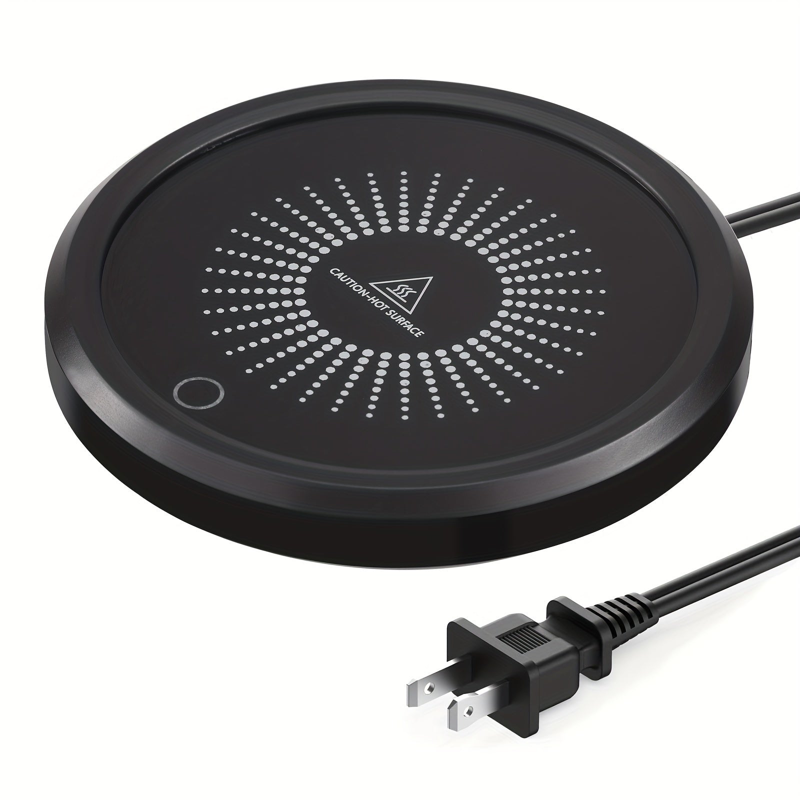 TEMU Coffee Cup Mat Heater, Fast Heating Desktop Coaster, Heat , Heater, Ideal Accessories, Beverage Coffee Heater, Beverage Heater, Candle Heating