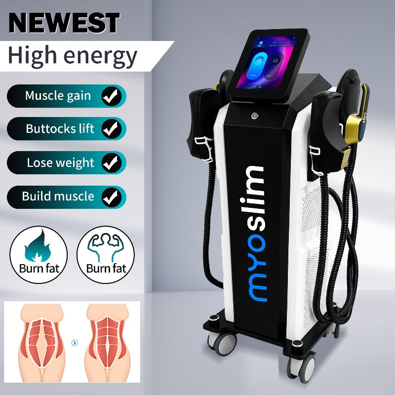 Body Care Myoslim RF Muscle Stimulation Weight Slimming Sculpting Machine Body Slimming Fat Reduction Beauty Equipment