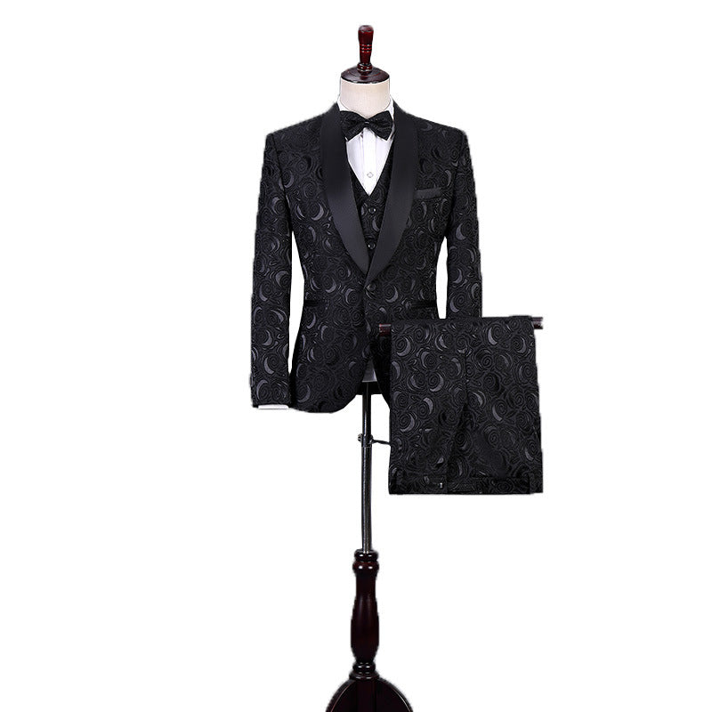 160 Professional Formal Suit Set for Groomsmen - Elegant Wedding Attire