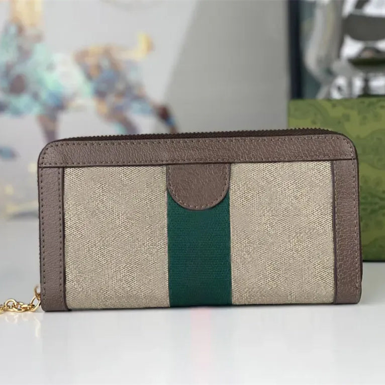 Designer Mens Wallet Cion Purses Womens Credit Card Holders 523154 Fashion Marmont Double Letters Long Clutch Bags Classic Card Holder Slots Digram