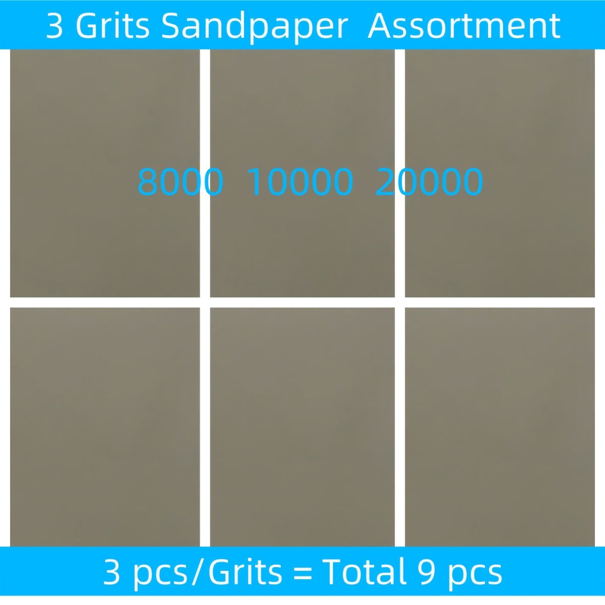 TEMU Wet And Dry Sandpaper From 60 To 20000, Waterproof, For Fine Finishing Of Wooden Furniture, Metal Sanding, Car Polishing, Diy , Gentle Sanding