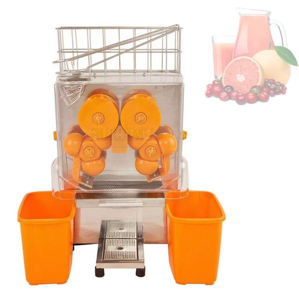 Electric Automatic Orange Juice Processing Making Machine Pomelo Lemon Juicer