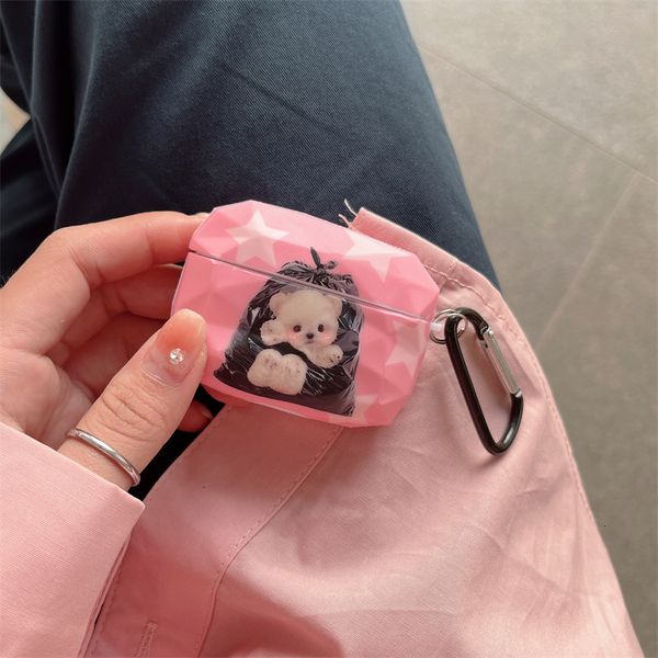 ddmygifts Garbage bag dog suitable Pro Bluetooth wireless headphone cover 1-2-3 generation pattern cute A