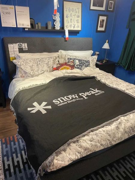 American Brand Trend Blanket for Sofa and Camping Bed Blankets and Throws Bedspread Picnic Home Premium Quality Y240730