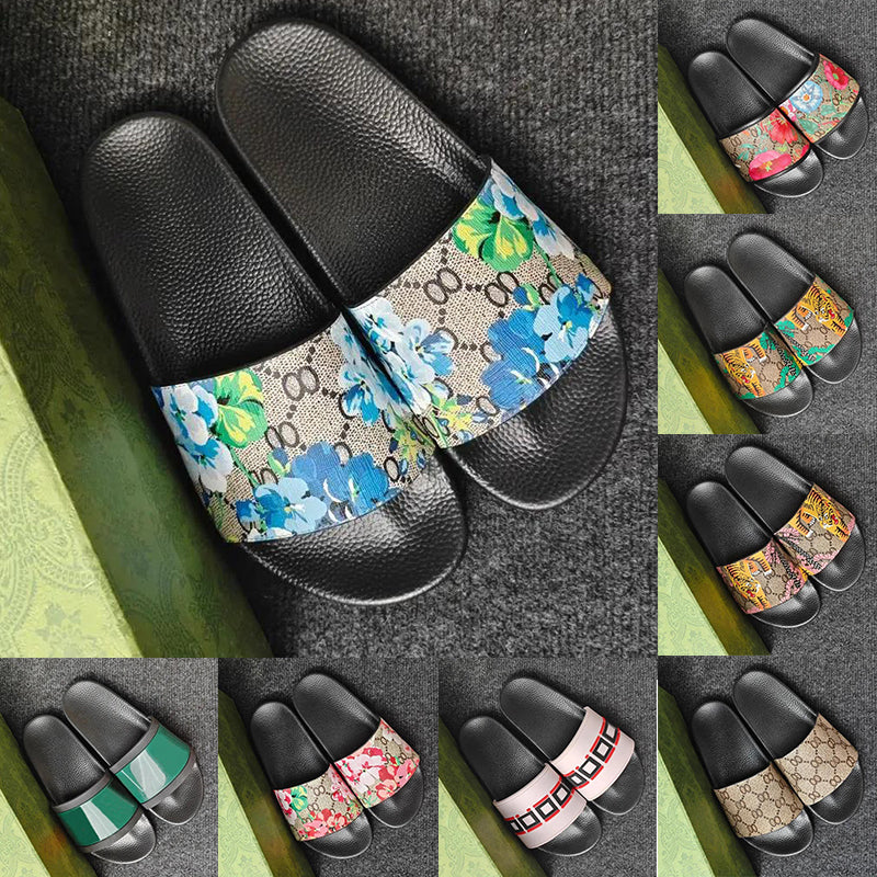 Free Shipping Sandals Designer Slippers G Slides Shoes for Womens Flat Slippers Slider flip flop girls Summer rubber Fashion black white pink red wo