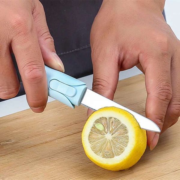 1 Pc Fruit Craft Knife Gift Set Home Kitchen Melon Shaving 2-In-1 Stainless Steel Peeg Hine
