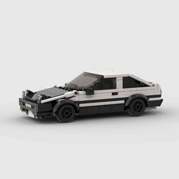 267Pcs AE86 Racing Car Model Building Block Toys Classic MOC Educational Gift for Kids Car Model Kit for Assembling Display Z250120