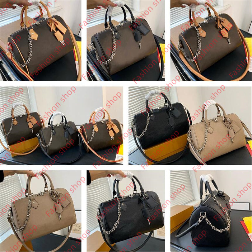 Designer Nigo Keep all speedys 30 pillow bag women with lock handbag men Boston tote high quality Shoulder crossbody bags Hobo Clutch wallet handbag