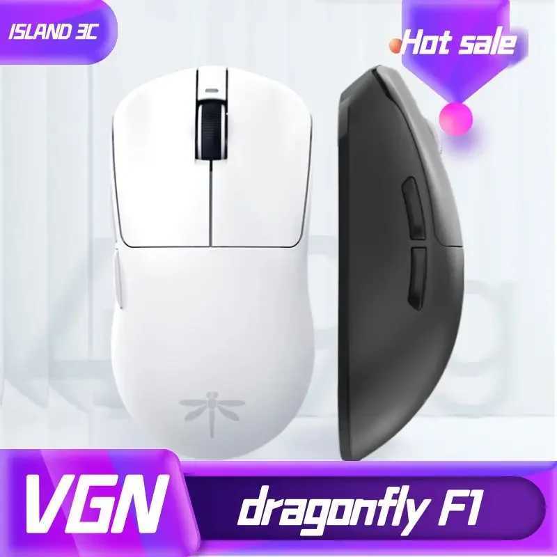 VGN PAW 3395 Dual-mode Gaming Mouse Dragonfly F1 2.4G Wireless Mouse Rechargeable F Light Weight Customizable Gaming Accessories S25726