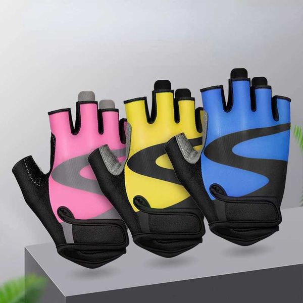 Fitness Gloves Summer Half Finger Yoga Sports Non-slip Men and Women Outdoor Frisbee Bike Riding GlovesXJ240730