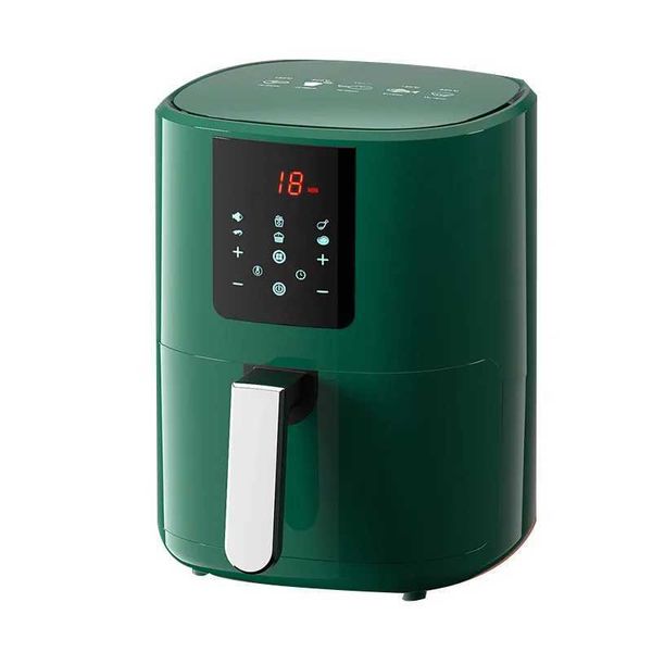 5L portable air fryer 220V-1350W beer capacity smoke-free air oven household opaque electric fryer JTG-01 kitchen utensils CL240829