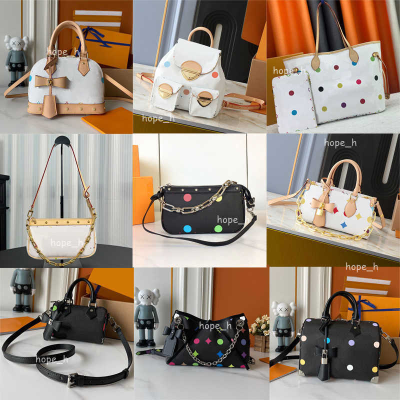 Designer TM Pochettes chain bag Murakami Takashi women handbag tote high quality Shoulder underarm bags Clutch wallet Hobo purses ladies Satchels na