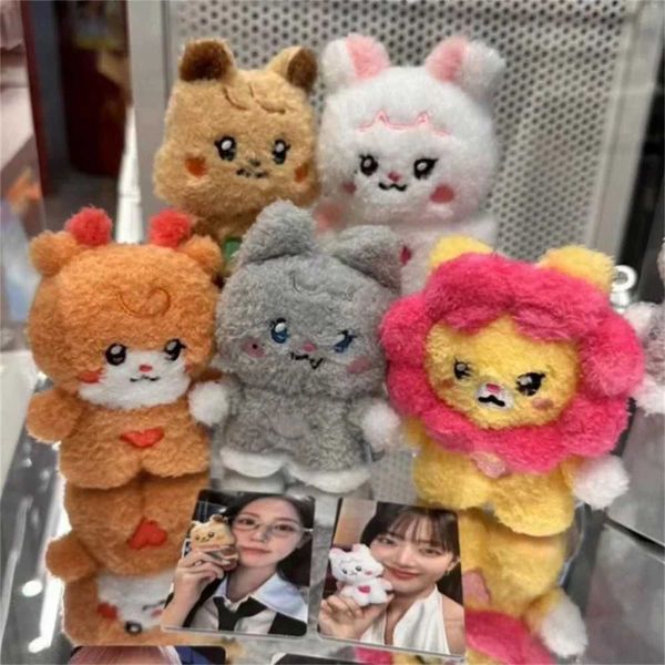 Kpop (G)I-DLE I SWAY KLAXON Cartoon Plush Doll Keychian YUQI Soyeon Miyeon Minnie Peripheral Bag Pendant Tabletop Ornament
