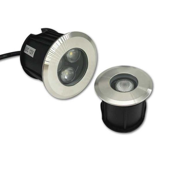 LED Deck Light IP68 Waterproof Stainless Steel Recessed Garden Stair Underground Bulb Lamp Landscape Light Wall Spotlight CL240813