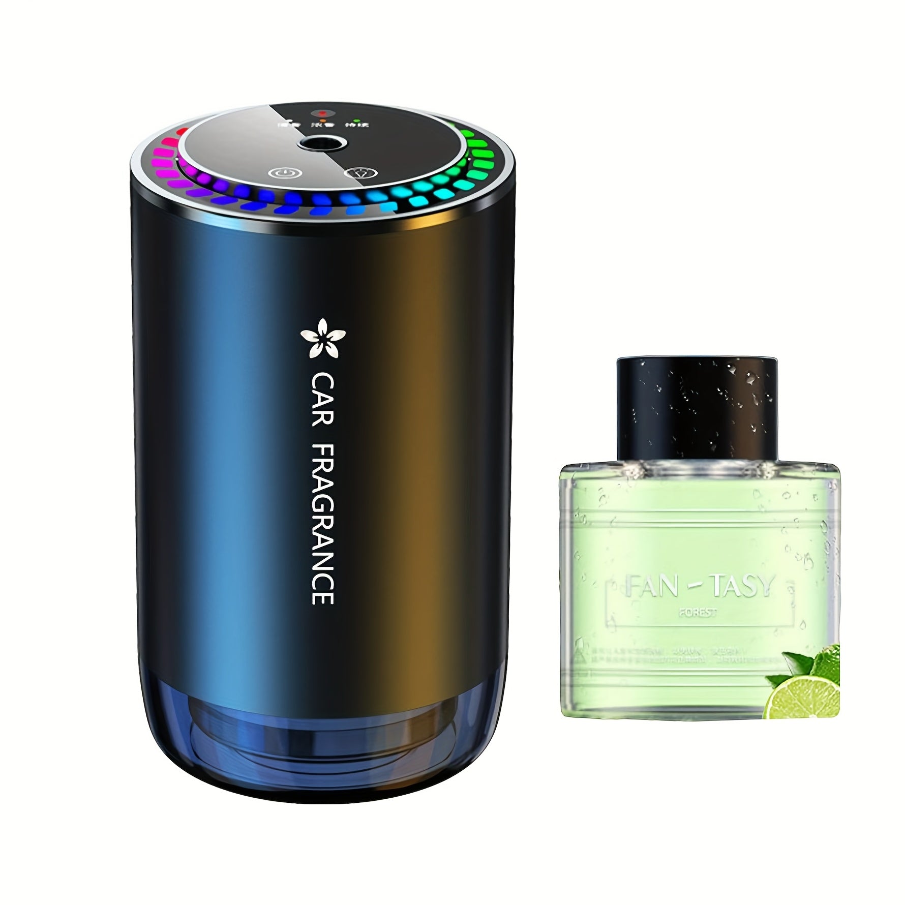 TEMU {accessories} Sold Separately- Purchase Separately(choose 1 Refill Bottles). Smart Car Air Freshener & Essential Oil Diffuser (50ml) | Features: