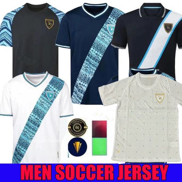 2023 2024 Guatemala National Team Mens Soccer Jerseys S-4XL third 23 24 LOM CEBALLOS PELEG OSCAR SANTIS Home White Away Football Shirts trai