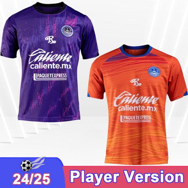 24 25 Mazatlan Player Soccer Jerseys ALMADA RUBIO YOSTIN Home Purple Football Shirts Short Sleeve Adult Uniforms