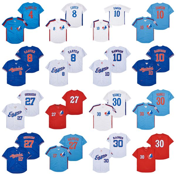 Montreal Expos Andre Dawson baseball jerseys Delino DeShields Gary Carter Tom Brady Pete Rose Vladimir Guerrero Tim Raines Larry Walker Stev