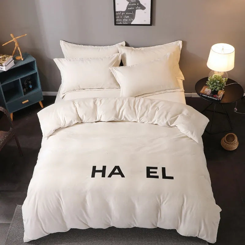Designers Fashion Bedding Sets Pillow Tabby2pcs Comforters Setveet Duvet Cover Bed Sheet Comfortable King Quilt Size