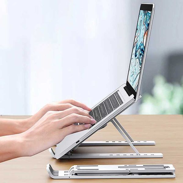 Universal Laptop Stand Adjustable Notebook Holder For Macbook Non-slip Foldable Cooling Base Bracket For Laptop- Tablet- PhoneT250114