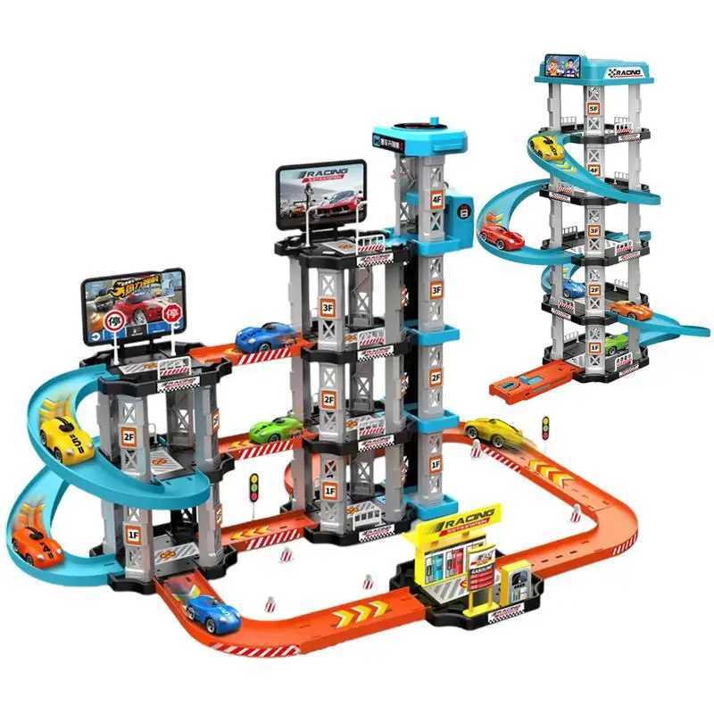 Boys Race Track Sets Racecar Track Toys Sets Preschool Car Games Vehicle Playsets Christmas Birthdays Gifts For Boys Girls X250114