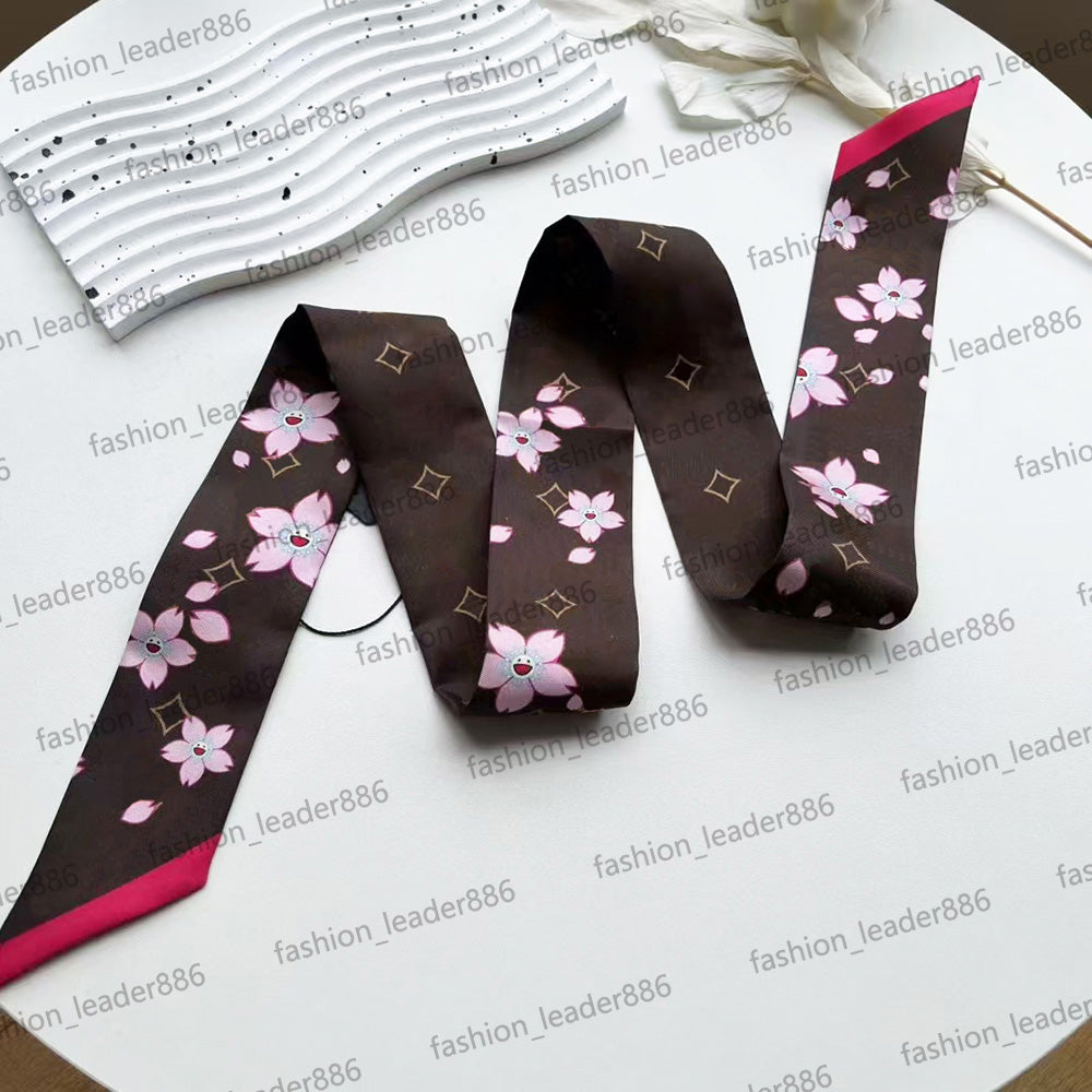 New Fashion scarves real silk scarf high-grade scarfs style accessories simple Retro for womens with box and accessories