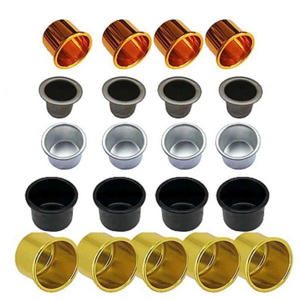 10Pcs Candle Holders Candlestick Cup Candle Drip Protectors Case for Dining Christmas Weddings Valentines Day Party Home Decor Y240823
