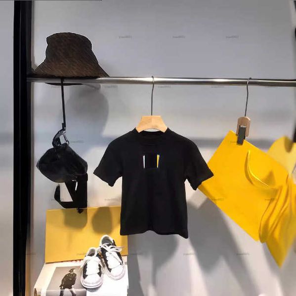 Popular baby T-shirt Various styles child tshirt High quality kids designer clothes Color cartoon letter printing boys girls Short Sleeve te