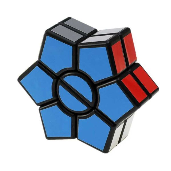 Magic Cubes DianSheng 2-Layers Hexagonal Magic Cube David Star Shaped Puzzle Cube Speed Twist Cubo Magico Game Educational Toys S2412192